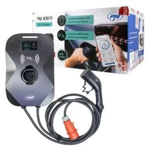 Resigilat : Statie de incarcare PNI KW11 16A, 11KW, pentru masini electrice, 85V - Ofertă limitată
