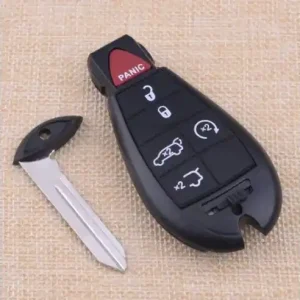 Carcasa cheie smart 5 butoane + buton panica Chrysler Jeep Cumpără acum