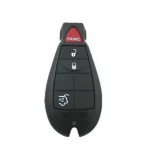 Carcasa cheie smart 3 butoane + buton panica Chrysler Jeep Chilipir