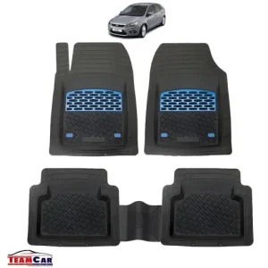Covorase Auto TeamCar® Tip Tavita Compatibile Ford Focus 2 Hatchback 5 u\\u0219i (2004\\u20132011) Blue Preț mic