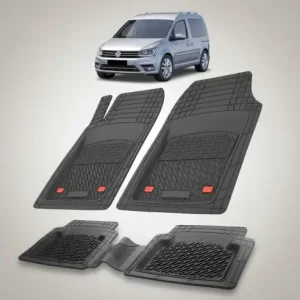 Reducere specială Covorase Tip Tavita Compatibile Volkswagen Caddy 2015-2020 , Negru