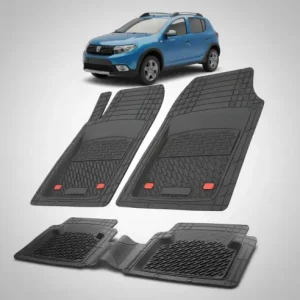 Covorase Tip Tavita Compatibile Dacia Sandero Stepway 2016-2020 , Negru Ofertă limitată