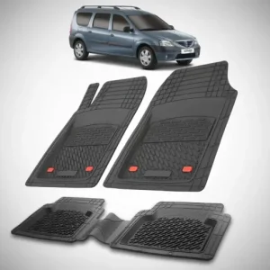 Transport gratuit Covorase Tip Tavita Compatibile Dacia Logan MCV 2006-2008 , Negru