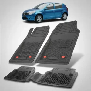 Chilipir Covorase Tip Tavita Compatibile Dacia Sandero 2008-2012 , Negru