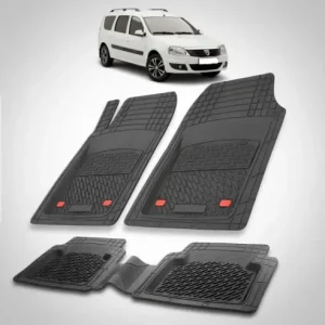 Covorase Tip Tavita Compatibile Dacia Logan MCV 2008-2012 , Negru Reducere extra