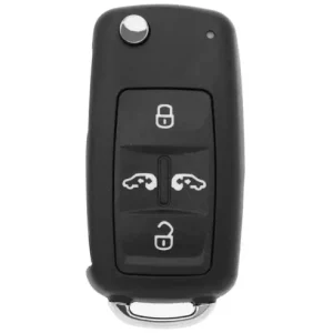Carcasa Cheie Auto Techstar pentru VW Volkswagen Transporter T5 T6, Sharan, Alhambra - 5 Butoane Noutate