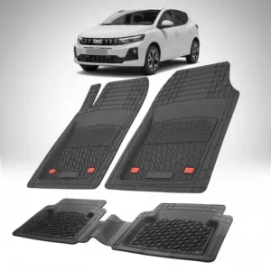 Covorase Tip Tavita Compatibile Dacia Sandero III Facelift 2026+ , Negru Transport gratuit
