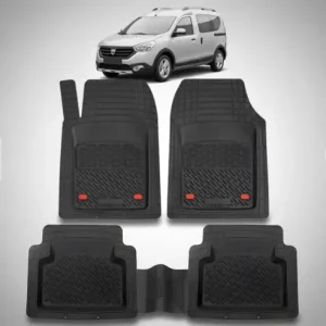 Plată securizată Covorase Tip Tavita Compatibile Dacia Dokker Stepway, Negru