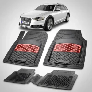 Covorase Audi A6 C7 Allroad Cauciuc Tavita Allroad Compatibile 2012\\u20132018 | Red Cumpără acum