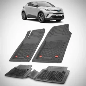 Chilipir Covorase Toyota C-HR AX10 Compatibile SUV Compact 2016-2019 | Black