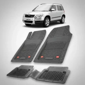 Covorase Skoda Yeti I Compatibile 2009-2013 | Black Promoție