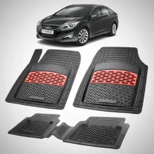 Cel mai bun preț Covorase Hyundai i40 2011\\u20132015 - Cauciuc Tip Tavita -Red