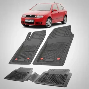 Covorase Skoda Fabia I Compatibile 2004-2007 | Black Cumpărături sigure