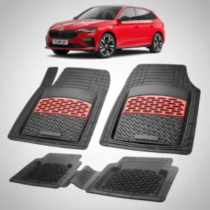 Calitate înaltă Covorase Skoda Scala I Compatibile Hatchback Facelift 2024-Prezent | Red