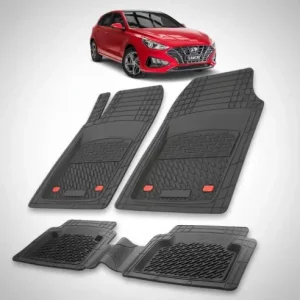 Noutate Covorase Hyundai i30 III Hatchback 2020-2026 - Cauciuc Tip Tavita -Black