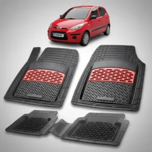 Covorase Auto Hyundai i10 2007-2010 - Cauciuc Tip Tavita-Red Retur ușor