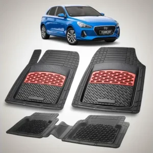 Ieftin Covorase Auto Hyundai i30 III (2017-2020) - Cauciuc Tip Tavita -Red