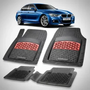 Expediere rapidă Covorase BMW Seria 3 Compatibile F30 Sedan 2012\\u20132019 Tavita Cauciuc | Red