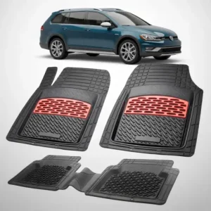 Covorase Tip Tavita Compatibile Volkswagen Golf (VII Alltrack) 2017-2020 , Red Reducere de preț