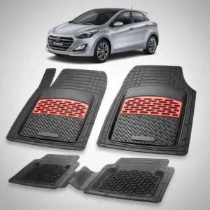 Preț mic Covorase Auto Hyundai i30 II (2012-2017) - Cauciuc Tip Tavita -Red