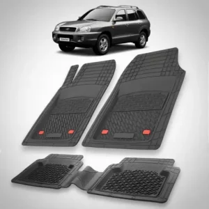 Super ofertă Covorase Hyundai Santa Fe 2000-2006 | Cauciuc Tavita | Black
