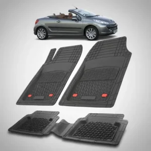 Covorase Auto Tip Tavita Compatibile Peugeot 207 CC (2006-2009)-Black Chilipir