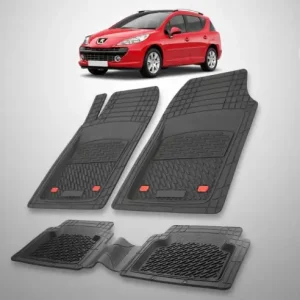 Cumpără acum Covorase Auto Tip Tavita Compatibile Peugeot 207 SW (2007-2009)-Black