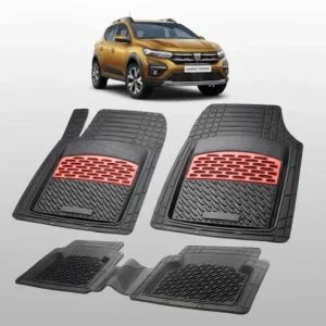 Covorase Tip Tavita Compatibile Dacia Sandero III Stepway 2020-2022 , Red Doar azi