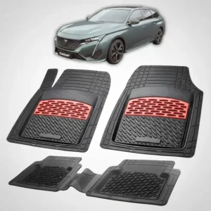 Covorase Auto Tip Tavita Compatibile Peugeot 308 III SW - Red Promoție
