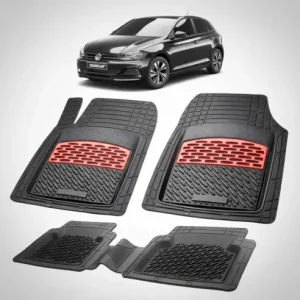 Retur ușor Covorase Volkswagen Polo Mk6 AW Hatchback 5 Usi Compatibile 2017-2025 | Red