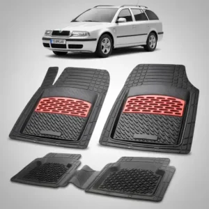 Plată securizată Covorase Skoda Octavia I Compatibile Combi 1996-2010 | Red