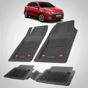 Expediere rapidă Covorase Auto Hyundai i20 Hatchback 2014-2018 - Tavita Cauciuc-Black