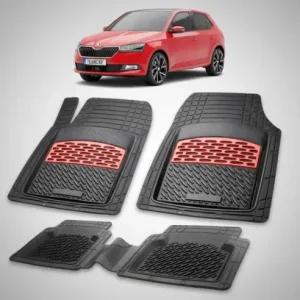 Vezi acum Covorase Skoda Fabia III Compatibile Hatchback Facelift 2018-2021 | Red