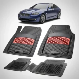 Covorase Cauciuc Tip Tavita Compatibile BMW Seria 5 F10\\/F11 2010-2017 I Red Ofertă exclusivă