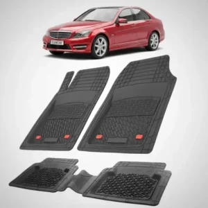 Preferatul clienților Covorase Mercedes-Benz C-Class Compatibile W204 Facelift 2011-2014 | Black