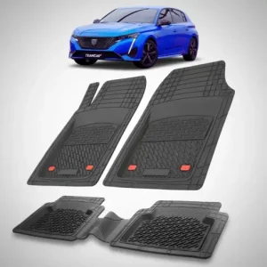 Covorase Auto Tip Tavita Compatibile Peugeot 308 III (P5: 2021\\u20132025) Black Super ofertă