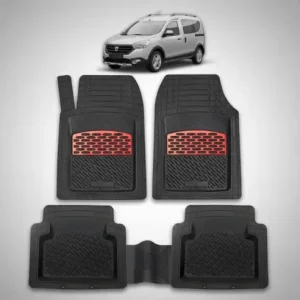 Cumpără online Covorase Tip Tavita Compatibile Dacia Dokker Stepway, Red