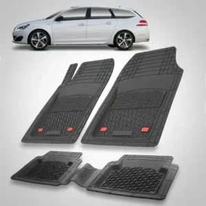 Covorase Auto Tip Tavita Compatibile Peugeot 308 II SW (2013-2021) Black Chilipir