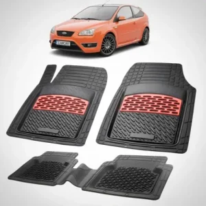 Cumpărături sigure Covorase Ford Focus Mk2 Compatibile Hatchback 3 usi 2004-2011 | Red
