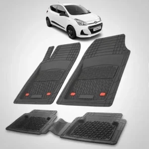 Cumpărături sigure Covorase Auto Hyundai i10 2016-2019 - Tavita Cauciuc-Black