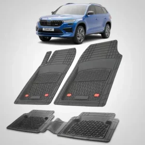 Livrare expres Covorase Skoda Kodiaq I Compatibile Facelift 2021-2023 | Black