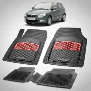 Noutate Covorase Skoda Fabia II Compatibile Hatchback 2007-2014 | Red
