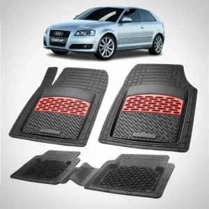 Retur gratuit Covorase Cauciuc Audi A3 8P Hatchback 3 usi Compatibile 2003\\u20132013 | Red