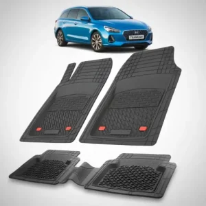 Reduceri Covorase Hyundai i30 III Tourer 2017-2020 - Cauciuc Tip Tavita -Black