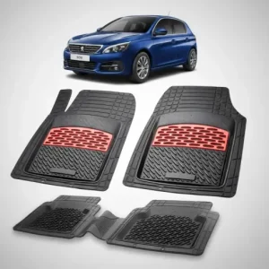Covorase Auto Tip Tavita Compatibile Peugeot 308 II (2017-2021) Red Popular