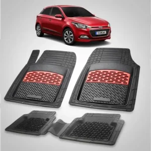 Cel mai bun preț Covorase Auto Hyundai i20 Hatchback 2014-2018 - Tavita Cauciuc-Red