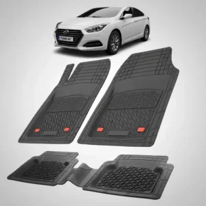 Livrare rapidă Covorase Hyundai i40 2015\\u20132018 - Cauciuc Tip Tavita -Black
