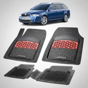 Covorase Skoda Octavia II Compatibile Combi 2004-2013 | Red Calitate înaltă
