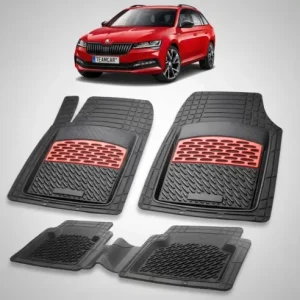 Noutate Covorase Skoda Superb III Compatibile Combi Facelift 2019-2024 | Red