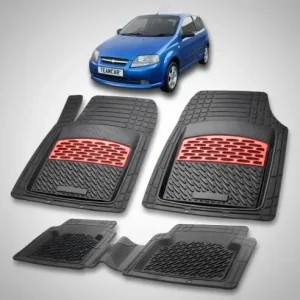 Ieftin Covorase Chevrolet Kalos Hatchback Compatibile 2005-2008 | Red